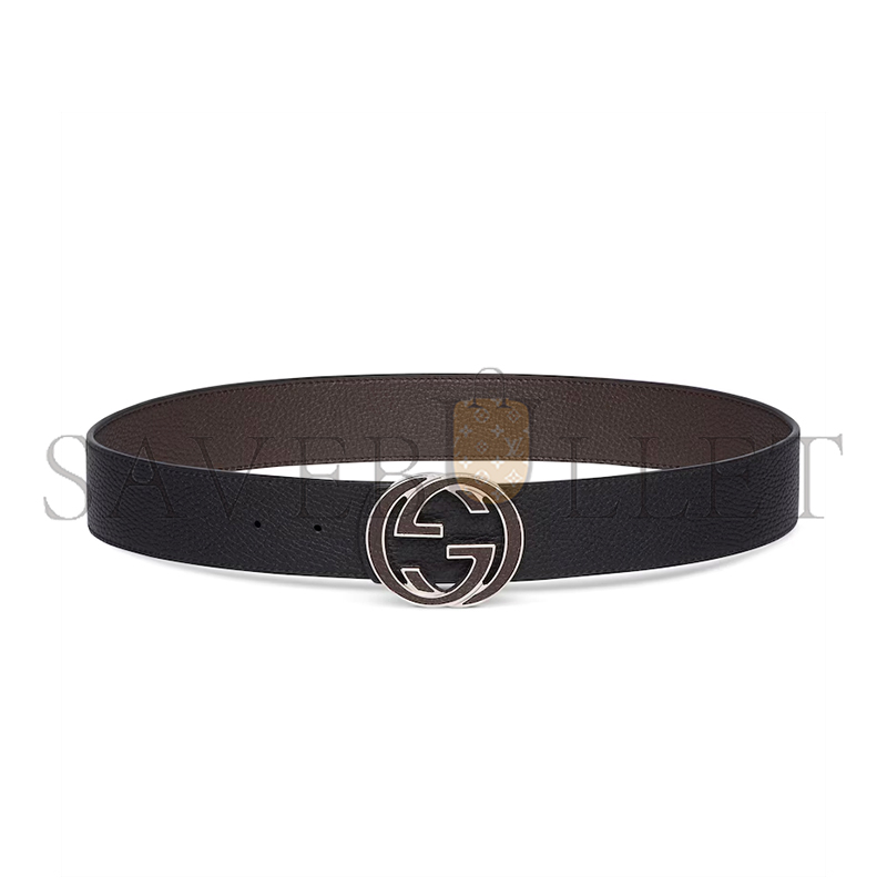 GUCCI REVERSIBLE BELT WITH INTERLOCKING G BUCKLE 812273 GUCCI REVERSIBLE BELT WITH INTERLOCKING G BUCKLE 812273